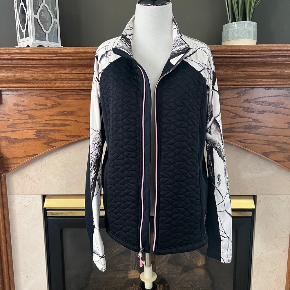Rocky Athletic Mobility Camo Full Zip Jacket Size Large